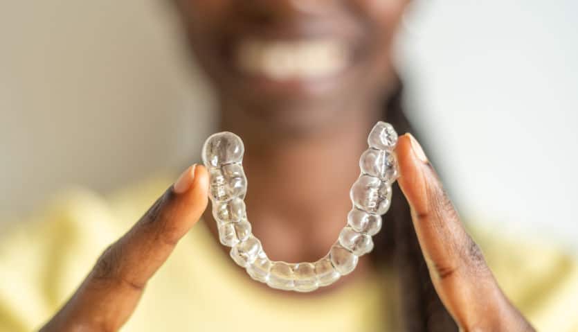 Clear Retainers for post braces patients